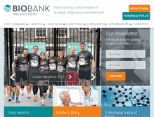 Tablet Screenshot of biobankireland.com